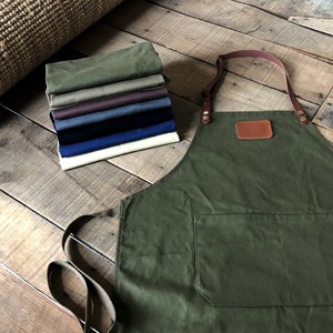 Étui professionnel en cuir et toile durable pour tablier, avec fermeture éclair, réglable, à porter en bandoulière, pour outils de chef, barista, barbier, charpentier, atelier - Product Image 3