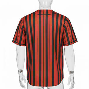 Camisetas de Béisbol con Botones, Transpirables, Personalizadas, Camisetas de Softbol Cosidas con Nombre y Número Personalizados, Alta Calidad, Tallas Grandes - Product Image 2