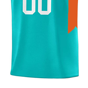 Camiseta de Baloncesto Personalizada Unisex sin Mangas con Cuello en V, Nombre del Equipo y Número Sublimados, Transpirable, 100% Poliéster, Malla para Adultos - Product Image 6