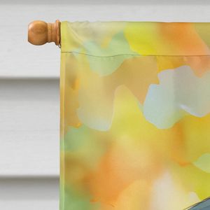 Large Multicolor Porch Sleeve <b>Pole</b> Decorative Yard Banner Artwork Chimpanzee House Wall Hanging Polyester <b>Flags</b> - Product Image 3