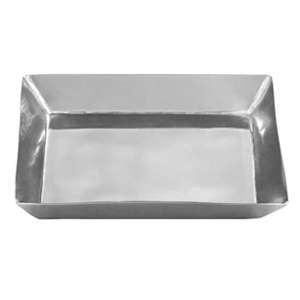 Bandeja de Servir Rectangular de Metal con Asas, Diseño Martillado, Bandejas Grandes, Diseño Multifuncional, Artículos para Eventos - Product Image 5