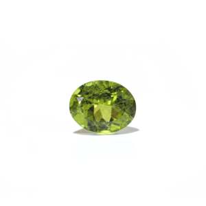 Natural Faceted Peridot 9.3 Carat Loose Gemstone for Fine Jewelry - Product Image 1