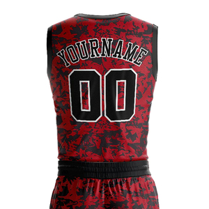 Nouvelle saison, uniforme de basket-ball imprimé par sublimation, sur mesure, ensemble de maillot et short réversible, séchage rapide, respirant - Product Image 4