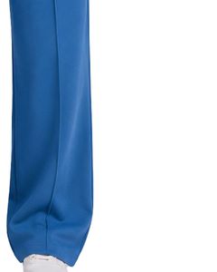 Manufacturer Custom Women Royal Blue Wide Leg Sweatpants High Waist Loose Fit Lounge Jogger Pants Casual Streetwear Daily Wear - Product Image 4