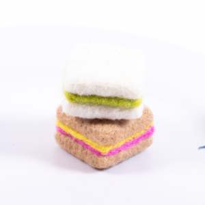 Decoración Creativa para el Hogar, Sándwich de Fieltro de Feltandwool, Juego de 10 Piezas de Fieltro y Lana - Product Image 1
