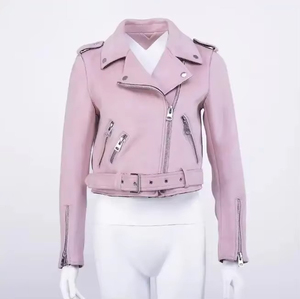 Leather <b>Jacket</b> in Premium Packaging Low Price Women Leather <b>Jackets</b> Fashion New Arrival Customized Genuine Leather <b>Jackets</b> - Product Image 3