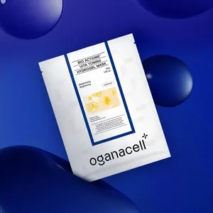 OGANACELL Bio Actiome Vita Tonning Hydrogel Mask Sheet High Quality Facial Masks-5ea Pack - Product Image 1