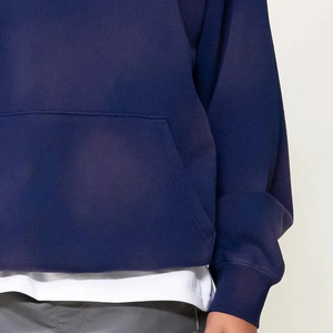Sudadera con capucha para hombre personalizada, con efecto desgastado por el sol y lavado a la piedra, Super Dalian, de peso pesado, tie-dye, retro, holgada, sudaderas con capucha y sudaderas para hombre - Product Image 5
