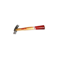 Marteau industriel robuste de type allemand avec manche en fibre de verre, griffes en acier forgé, texture antidérapante pour travaux de construction, OEM