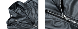 Customized High Quality <b>Punk</b> Men Bicycle Motorcycle Leather Leather <b>Jacket</b> - Product Image 3