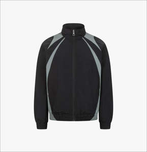 Ensemble sur mesure pour homme : Trench-coat et short 2 pièces, veste et short avec fermeture éclair réfléchissante, streetwear en nylon, costume pour homme - Product Image 2