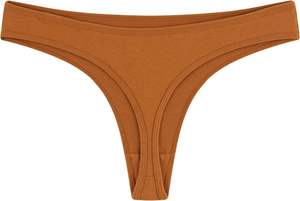 Gentle Embrace Womens <b>Thong</b> Underwear <b>Panties</b> Soft Cotton Stretch Breathable Fabric Smooth Fit Full Coverage Daily Comfort Touch - Product Image 6