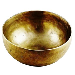 ขันทองเหลืองทำมือพร้อมไม้ตีสำหรับทำสมาธิและบำบัดด้วยเสียง - Product Image 4
