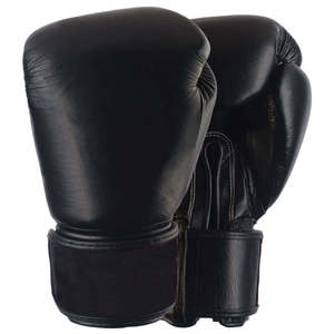 Gants de combat en PU, gants de boxe en cuir artificiel de qualité supérieure, sangle de poignet réglable pour la fermeture, rembourrage absorbant les chocs - Product Image 5