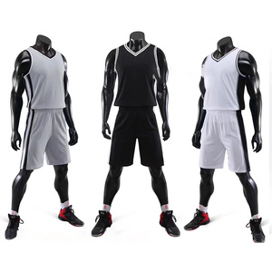Gilet d'entraînement de basketball personnalisé pour adultes, grande taille, haute qualité, confortable et respirant, ensemble de sport de qualité supérieure - Product Image 5