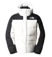 Veste d'hiver unisexe en duvet blanc coupe-vent à capuche décontractée coupe régulière fermeture éclair
