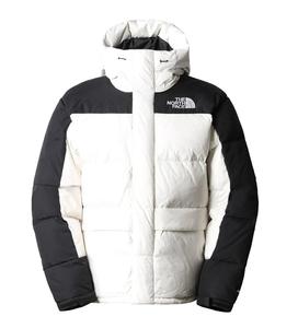 Unisex Down <b>White</b> Puffer <b>Jacket</b> Windproof Hooded Casual Winter <b>Jacket</b> Regular Fit Zipper Closure - Product Image 1