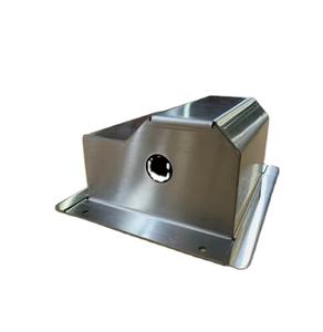 Service de fabrication sur mesure de pièces en tôle par découpe laser CNC et pliage, usinage de pièces en tôle thermolaquée, fourni par l'usine. - Product Image 1
