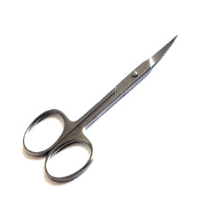 Ciseaux à ongles professionnels KAAMIR INSTRUMENTS, en acier inoxydable courbé, lame tranchante, légers, réutilisables, pour la coupe des cuticules, durables - Product Image 5