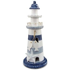 Farol de Madera de Teca Hecho a Mano con Inspiración Costera - Venta al por Mayor B2B - Product Image 1