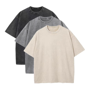 เสื้อยืดคอกลมแขนสั้นผู้ชาย ผ้าฝ้าย 100% น้ำหนักเบา ทรงปกติ ผ้าไม่เป็นขุย ใส่ได้ทุกวัน - Product Image 6