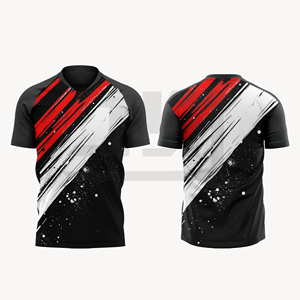 Maillot de football professionnel personnalisé, design sur mesure, léger, respirant, anti-humidité, 100% polyester, nom d'équipe personnalisé - Product Image 6