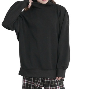 Customizable Women's Cowl Neck <b>Hoodie</b> OEM ODM Hooded Sweatshirts Standard Size <b>Lightweight</b> <b>Hoodies</b> for Women - Product Image 1