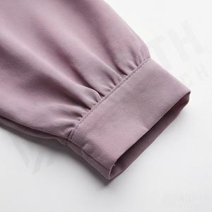 Ensemble Abaya Léger Deux Pièces en Polyester Col V Uni pour Femme, Robe Musulmane et Cardigan, Vêtements Islamiques Aïd Ramadan, Nouveauté en Gros - Product Image 5