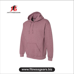hooded Straight zip pullover Casual solid color hoodie Hooded sweatshirt for men - Product Image 1