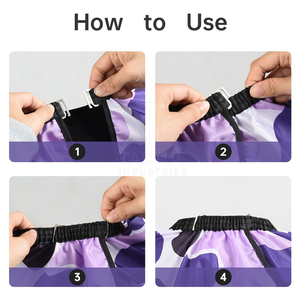 ผ้าคลุมตัดผมน้ำหนักเบา ทนทาน ใส่สบาย สำหรับร้านทำผม ลดราคาพิเศษ - Product Image 5