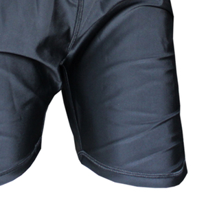 กางเกงขาสั้นออกกำลังกายเอวกลางผ้าไลคร่าระบายอากาศได้ดี พิมพ์ลายด้านหน้า สำหรับวิ่ง ฟิตเนส เทรนนิ่ง และใส่เป็นทางการ รับผลิตตามสั่งขายส่ง - Product Image 4