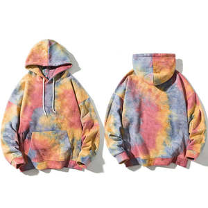 Hoodie Tie Dye Personnalisé Oversize Streetwear Unisexe en Coton – Fabricant et Vente en Gros - Product Image 4