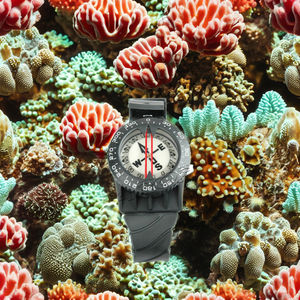 Brújula de Buceo Ligera de Aluminio, Herramienta de Navegación Submarina Fácil de Leer para Buceo, Diseño Duradero para Buceo Profundo - Product Image 2