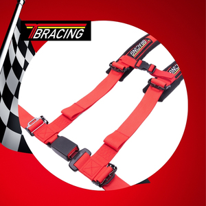 Arnés de Carreras Premium de 4 Puntos TBRACING TUN 402 para Autos Clásicos Restomod con Hebilla de Botón a Presión, Servicio de Color OEM ODM - Product Image 2