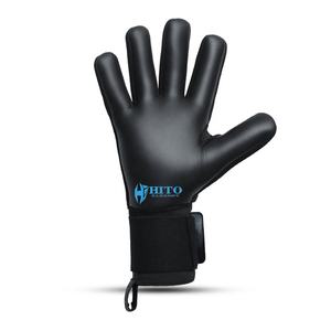 Gants de gardien de but de qualité supérieure, 4 mm, Latrex allemand, dos en silicone imprimé, rouleau négatif, design personnalisé, caoutchouc T-Tab - Product Image 3