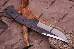 มีดสกินเนอร์เหล็กกล้าคาร์บอนคุณภาพสูงสำหรับแคมป์ปิ้ง EDC ใบมีดแบบดรอปพอยต์ ฟูลแทงค์ ตีขึ้นรูปด้วยมือ เป็นมิตรกับสิ่งแวดล้อม ขนาดสั่งทำได้ - Product Image 4