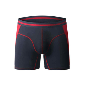 Custom Logo Men's Underpant <b>Boxers</b> Shorts Waistband Underwear Breathable 40S Cotton Men <b>Boxer</b> Briefs - Product Image 5