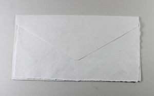 Hot Selling Wholesale Custom Envelope <b>Set</b> 250 Gsm Deckled Edge Card With Matching Envelop Recycled Handmade Paper - Product Image 1