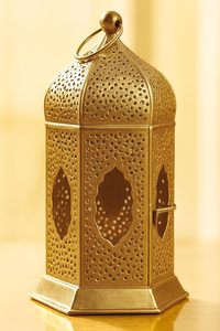 Brass <b>Lantern</b> Lamp <b>Tealight</b> Candle Holder Vintage Hanging Tabletop <b>Lantern</b> for Home Diwali Wedding Living Room Decor - Product Image 6