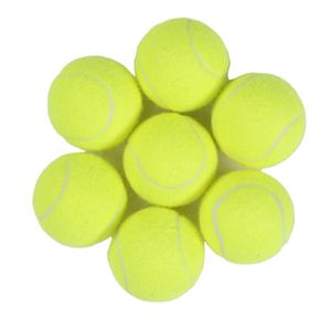 Balle de tennis d'entraînement professionnelle à rebond élevé avec logo personnalisé, balle de tennis d'entraînement pour tournoi adulte avec 60% de laine - Product Image 1