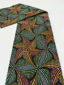 Tissu Ankara élégant en sergé de coton du Botswana avec un design audacieux pour les chemises de garçons et les vêtements culturels africains - Product Image 2