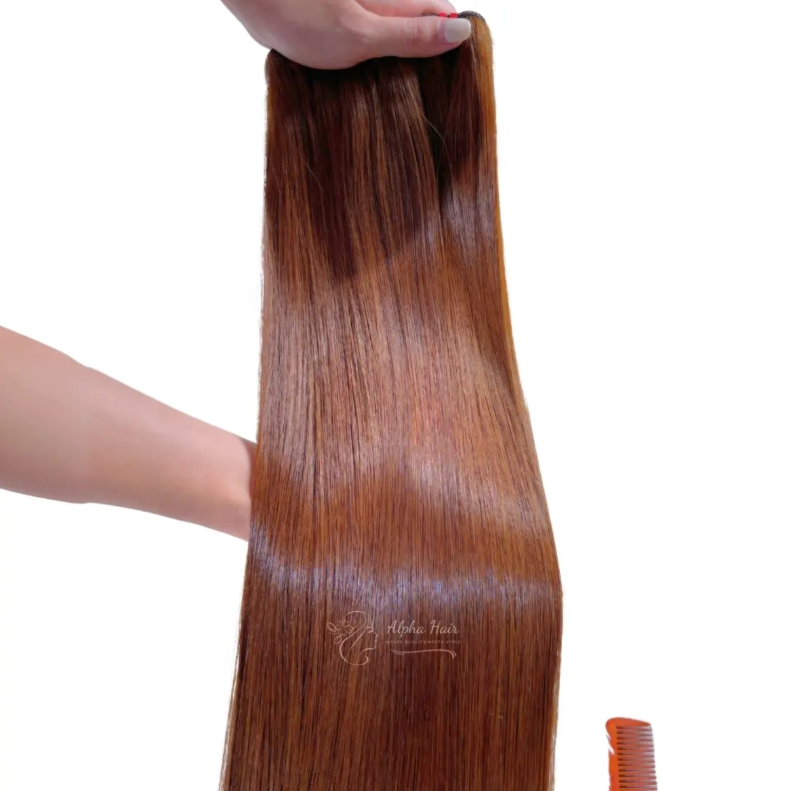 Kutikula straightenous Super Sale sesuai pesanan warna ekstensi rambut lurus tulang Premium Satu Donor rambut manusia alami HD Lace Wig