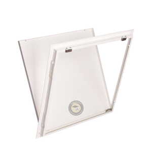 Plaque d'accès métallique à accès facile, porte d'accès en acier de haute qualité pour la maintenance des systèmes CVC, plomberie et électricité au plafond et au mur - Product Image 4