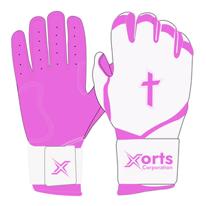 Guantes de Bateo de Béisbol y Sóftbol Personalizados de Alta Calidad con Puño Corto - Product Image 5