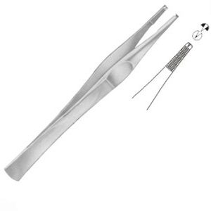 Forceps manuel chirurgical en acier inoxydable de haute qualité HC-CL-190, 14,5 cm, à dents de rat, pour maintenir les tissus - Product Image 4