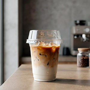 Transparent PP Plastic <b>Cup</b> 16oz With Lid 95mm Disposable <b>Cups</b> For Beverage Tea Juice <b>Cold</b> Drinks - Product Image 1