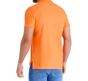 Producto más demandado: Camiseta de golf informal para hombre, 100% algodón, manga corta, estampado digital, antiarrugas, con bolsillo, tela de 220g - Product Image 4