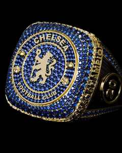 Anillos Champion para Hombre con Zafiro Completo, Plata 925 Bañada en Oro, Estilo Hiphop VVS, Anillo de Diamantes Moissanita Personalizado con Incrustaciones Brillantes - Product Image 3