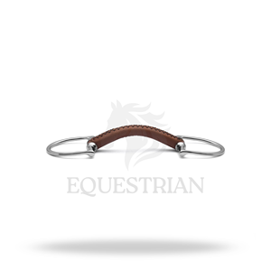 Bocado de caballo Hunter D Ring Snaffle, equipo de equitación - Product Image 3