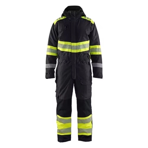 Overol de Seguridad Premium, Ropa de Trabajo Industrial, Uniforme Reflectante de Alta Visibilidad con Múltiples Bolsillos - Product Image 1